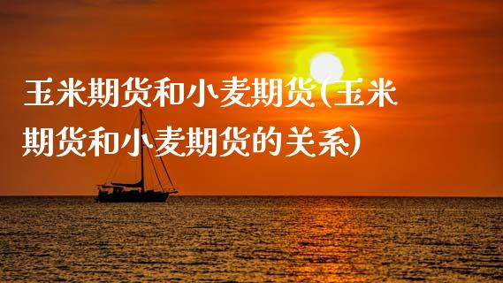 玉米期货和小麦期货(玉米期货和小麦期货的关系)_https://www.yunyouns.com_期货直播_第1张