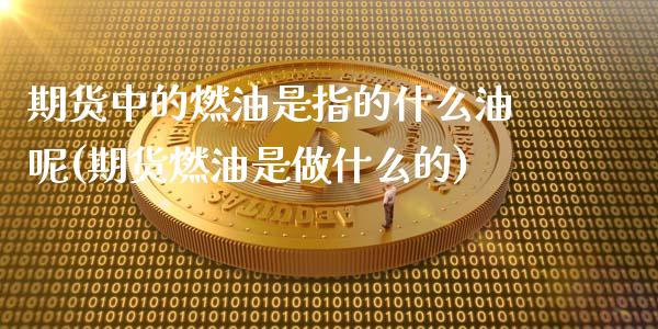 期货中的燃油是指的什么油呢(期货燃油是做什么的)_https://www.yunyouns.com_期货行情_第1张
