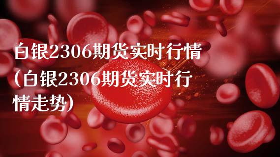 白银2306期货实时行情(白银2306期货实时行情走势)_https://www.yunyouns.com_期货直播_第1张