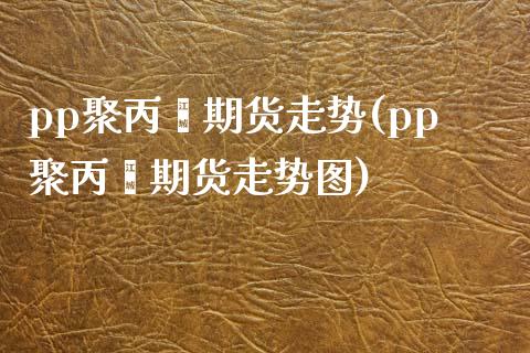 pp聚丙烯期货走势(pp聚丙烯期货走势图)_https://www.yunyouns.com_股指期货_第1张