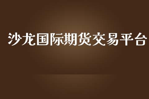 沙龙国际期货交易平台_https://www.yunyouns.com_期货直播_第1张