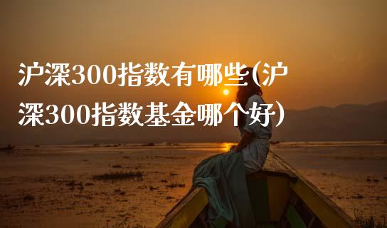 沪深300指数有哪些(沪深300指数基金哪个好)_https://www.yunyouns.com_股指期货_第1张