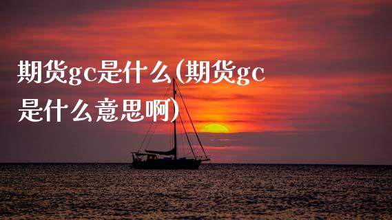 期货gc是什么(期货gc是什么意思啊)_期货行情_第1张_原油期货直播室 期货gc是什么(期货gc是什么意思啊)_https://www.yunyouns.com_期货行情_第1张