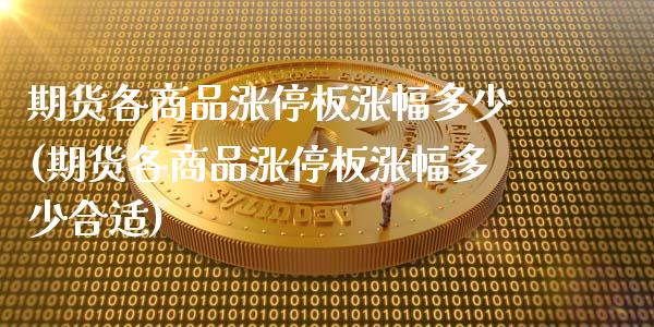 期货各商品涨停板涨幅多少(期货各商品涨停板涨幅多少合适)_期货行情_第1张_原油期货直播室 期货各商品涨停板涨幅多少(期货各商品涨停板涨幅多少合适)_https://www.yunyouns.com_期货行情_第1张