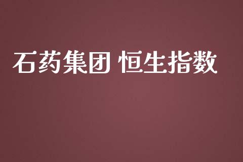 石药集团 恒生指数_https://www.yunyouns.com_股指期货_第1张