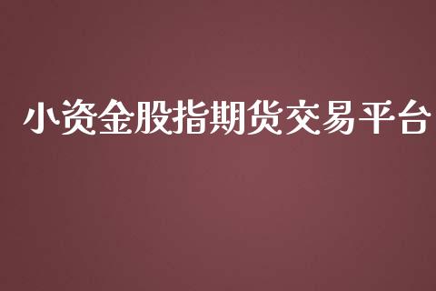 小资金股指期货交易平台_https://www.yunyouns.com_恒生指数_第1张