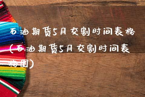 石油期货5月交割时间表格(石油期货5月交割时间表格图)_https://www.yunyouns.com_恒生指数_第1张