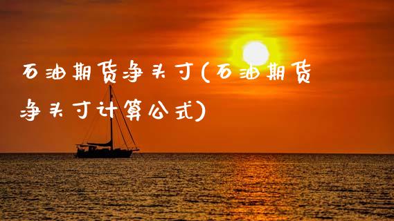 石油期货净头寸(石油期货净头寸计算公式)_https://www.yunyouns.com_期货直播_第1张