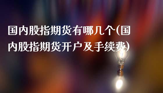 国内股指期货有哪几个(国内股指期货开户及手续费)_股指期货_第1张_原油期货直播室 国内股指期货有哪几个(国内股指期货开户及手续费)_https://www.yunyouns.com_股指期货_第1张