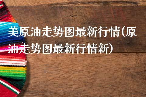 美原油走势图最新行情(原油走势图最新行情新)_https://www.yunyouns.com_期货直播_第1张