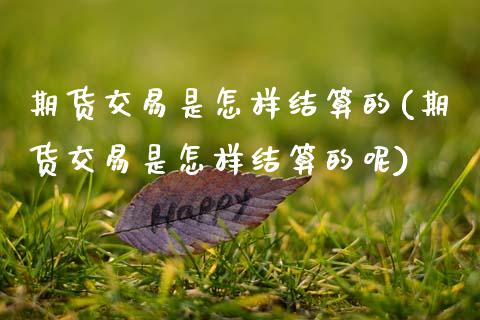 期货交易是怎样结算的(期货交易是怎样结算的呢)_股指期货_第1张_原油期货直播室 期货交易是怎样结算的(期货交易是怎样结算的呢)_https://www.yunyouns.com_股指期货_第1张