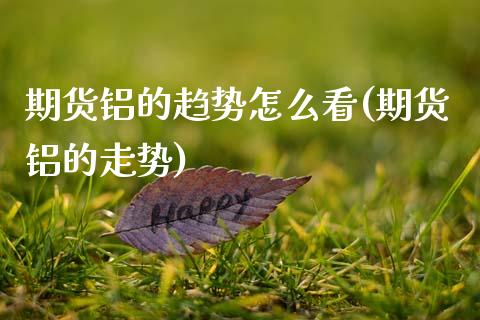 期货铝的趋势怎么看(期货铝的走势)_https://www.yunyouns.com_期货直播_第1张